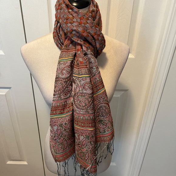 Pashmina viscose scarf - Picture 6 of 7